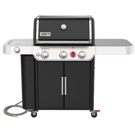 GENESIS E335 Series Gas Grill, 39,000 Btu, Natural Gas, 3Burner, 513 Sqin Primary Cooking Surface
